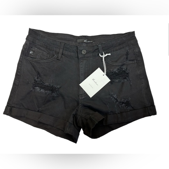 KanCan Pants - Kancan distressed cuffed stetch Jean shorts